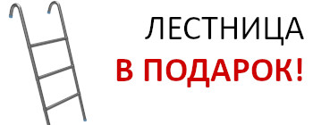 Подарок Лестница для батута