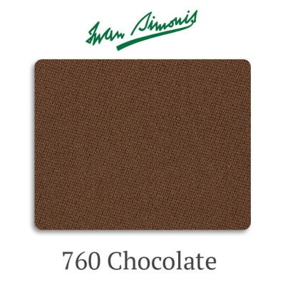 Iwan Simonis 760 Chocolate сукно бильярдное