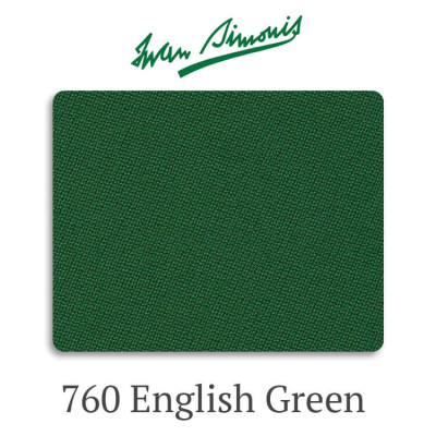 Iwan Simonis 760 English Green сукно бильярдное