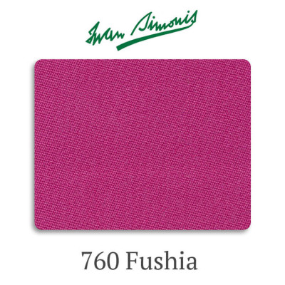 Iwan Simonis 760 Fushia сукно бильярдное