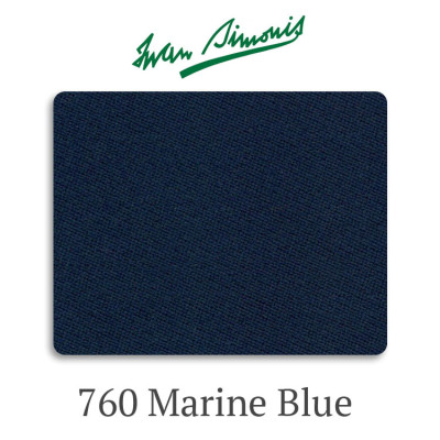 Iwan Simonis 760 Marine Blue сукно бильярдное