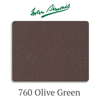 Iwan Simonis 760 Olive Green сукно бильярдное