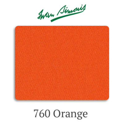 Iwan Simonis 760 Orange сукно бильярдное