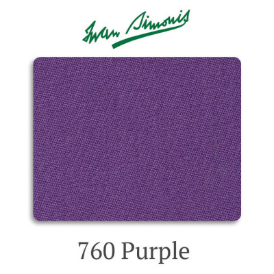 Iwan Simonis 760 Purple сукно бильярдное
