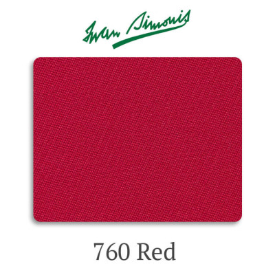 Iwan Simonis 760 Red сукно бильярдное