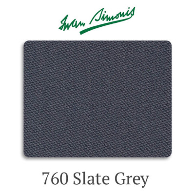 Iwan Simonis 760 Slate Grey сукно бильярдное