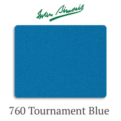 Iwan Simonis 760 Tournament Blue сукно бильярдное