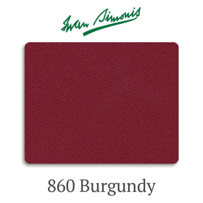 Iwan Simonis 860 Burgundy сукно бильярдное