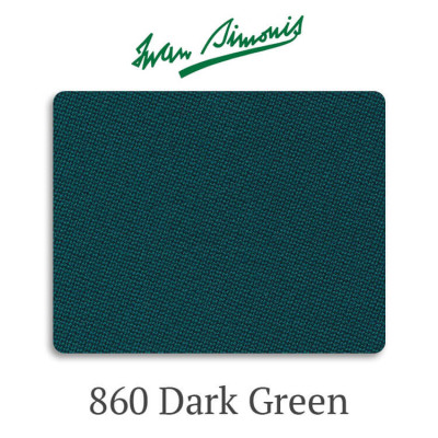 Iwan Simonis 860 Dark Green сукно бильярдное