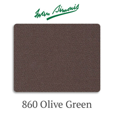 Iwan Simonis 860 Olive Green сукно бильярдное