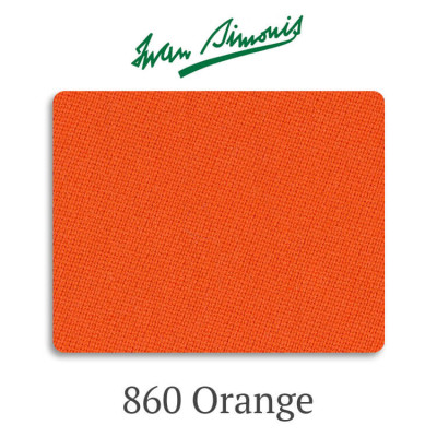 Iwan Simonis 860 Orange сукно бильярдное