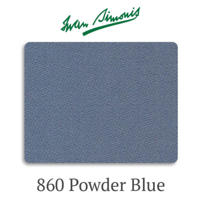 Iwan Simonis 860 Powder Blue сукно бильярдное