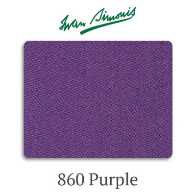 Iwan Simonis 860 Purple сукно бильярдное