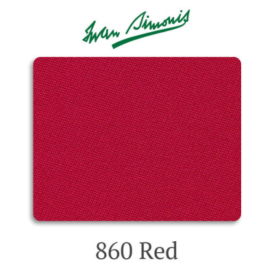 Iwan Simonis 860 Red сукно бильярдное