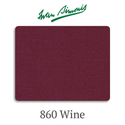 Iwan Simonis 860 Wine сукно бильярдное