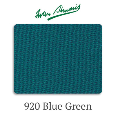Iwan Simonis 920 Blue Green сукно бильярдное