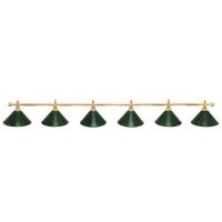 Светильник бильярдный Evergreen Luxe 6 плафонов
