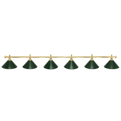 Светильник бильярдный Evergreen Luxe 6 плафонов