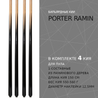 Набор из 4 киев для пула Porter Ramin 1-составные