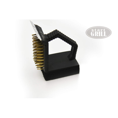 Щетка для чистки гриля 3в1