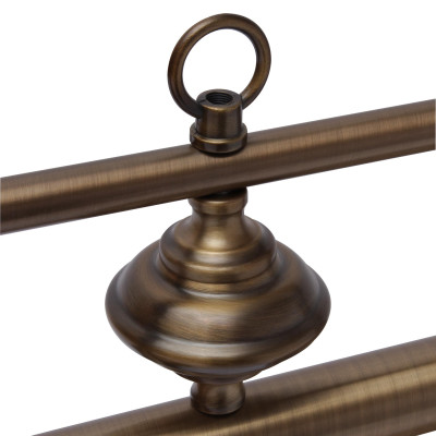 Светильник бильярдный Verona Bronze Antique 6 плафонов