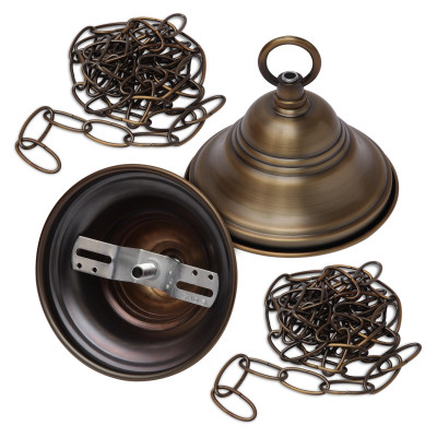 Светильник бильярдный Verona Bronze Antique 6 плафонов