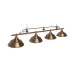 Светильник бильярдный Verona Bronze Antique 4 плафона