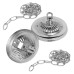 Светильник для бильярда Prestige Silver 6 плафонов зеленые плафоны