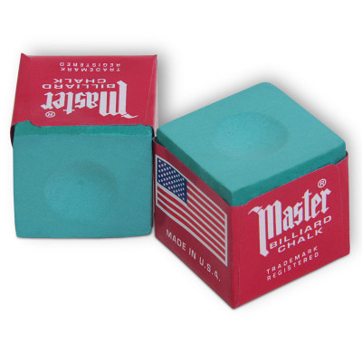 Мел бильярдный Master Green 12шт