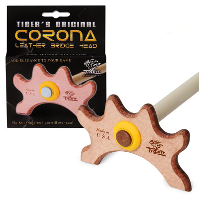 Машинка для кия Tiger Corona съемная кожаная