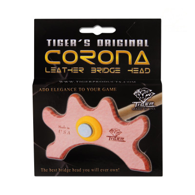 Машинка для кия Tiger Corona съемная кожаная