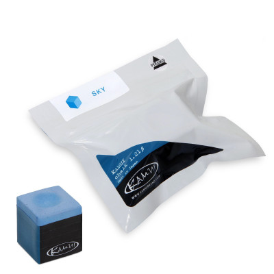 Мел бильярдный Kamui 1,21 Beta Pyramid Sky Blue 1шт