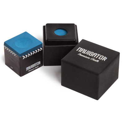 Мел бильярдный Navigator Premium Plus Alpha Blue 1шт