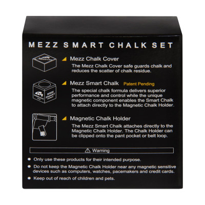 Мел и держатель мела Mezz Smart SCS-KY черный/желтый