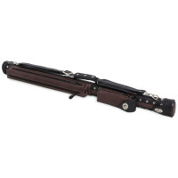 Тубус для кия QK-S Cowboy русский бильярд 2рс 1x1 черно-коричневый