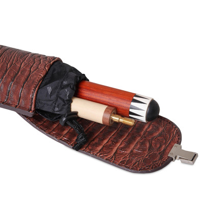 Тубус для кия QK-S Tomahawk русский бильярд 2рс 1x1 коричневый