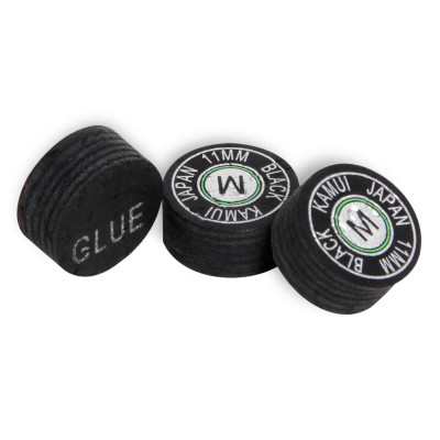 Наклейка для кия Kamui Snooker Black Ø11мм Medium