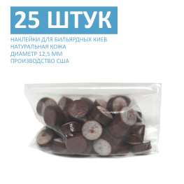 Наклейки для кия Tweeten Triangle Ø13мм 25 шт промо-упаковка