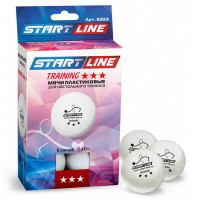 Мячи для настольного тенниса Start Line Training 3* 6 шт