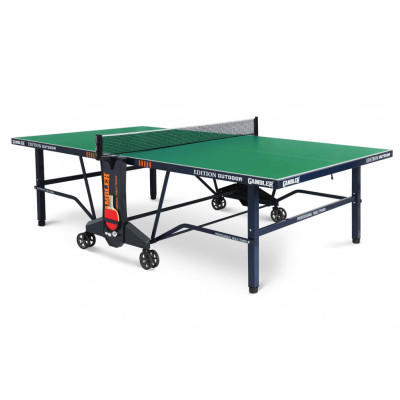 Gambler EDITION Outdoor Green стол теннисный с сеткой всепогодный