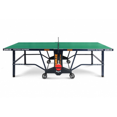 Стол теннисный Gambler Edition Outdoor Green всепогодный с сеткой