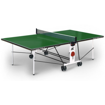 Start Line COMPACT LX Outdoor Green стол теннисный с сеткой всепогодный