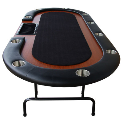 Стол для покера Porter Oval HQ 10 игроков 240х106х75 см